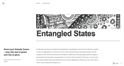 Desktop Screenshot of entangledstates.org