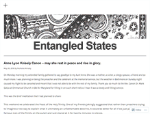 Tablet Screenshot of entangledstates.org